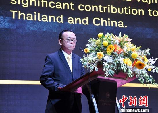 12月4日晚，泰王國駐南寧總領事館在廣西首府南寧市舉行招待會，慶祝泰國國慶。中新社記者 黃艷梅 攝